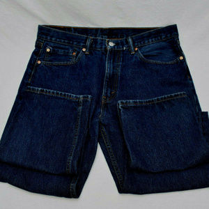 Levi's Mens 505 Regular Straight Leg Jeans 42 x 30